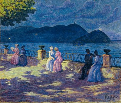 La Concha, Nocturne by Darío de Regoyos